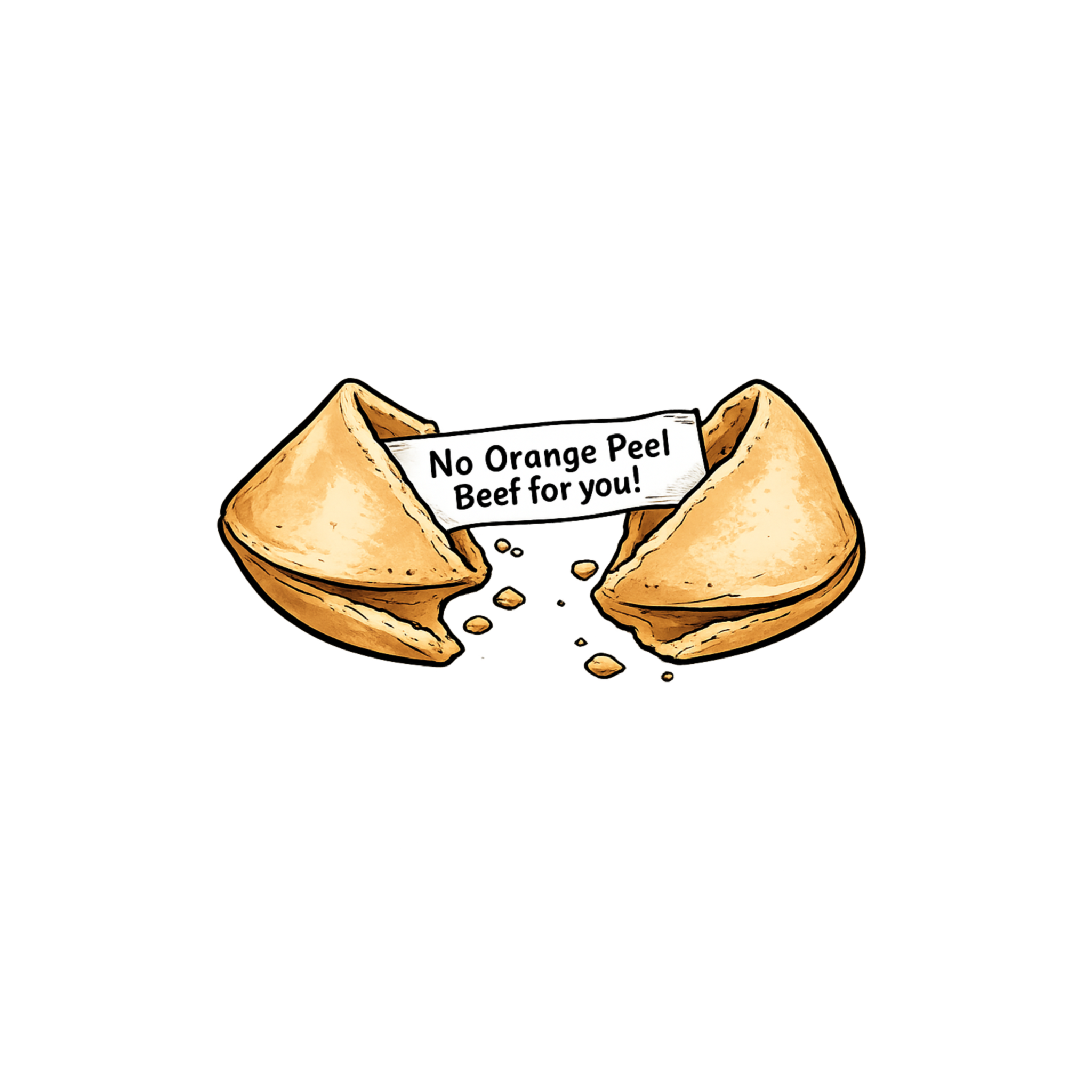 No Orange Peel Beef for You