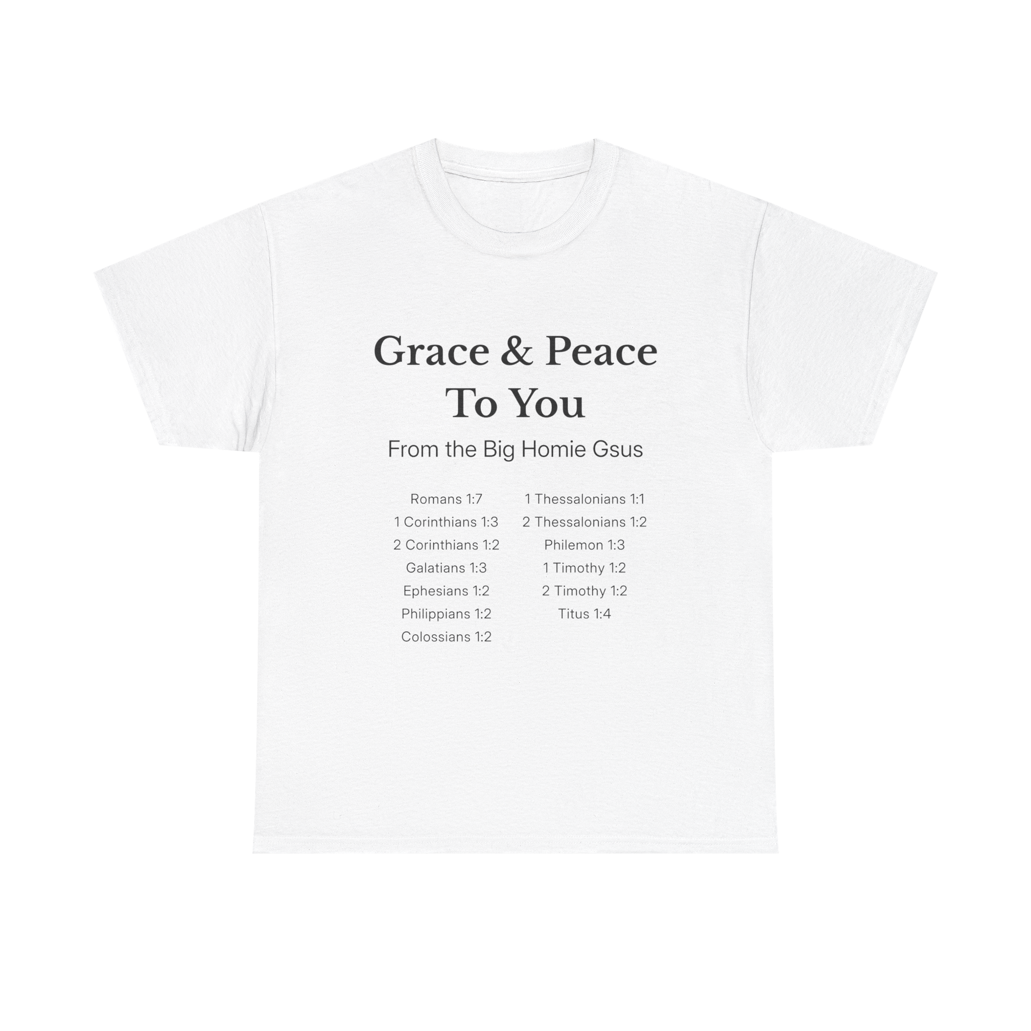 Grace & Peace To You