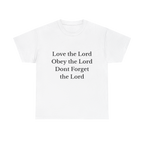 Love the Lord
